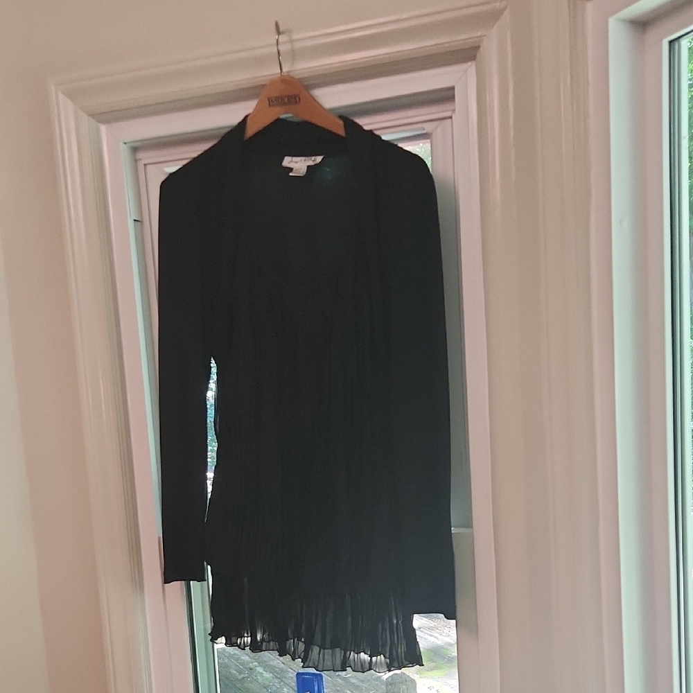 Joseph Ribkoff Crinkle Top W/ Built In Bolero 12